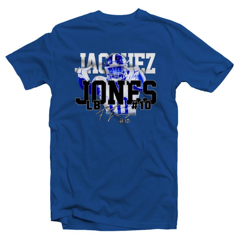 #10 Big Blue Jones Royal Tee